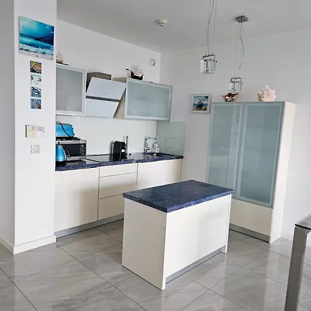 Blue Morning - Sea View - Playa Baltis - Sauna & Free Parking דירה מידזיזדרויה
