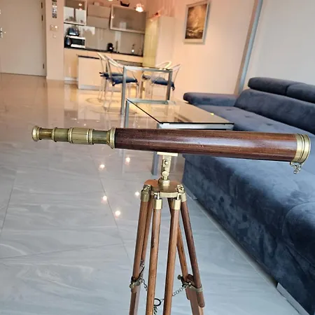 Blue Morning - Nowoczesny Z Widokiem Na Morze Playa Baltis - Sauna, Parking Gratis Apartmán *